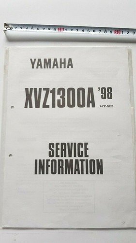 Yamaha XVZ 1300 A 1998 Service Information manuale officina originale