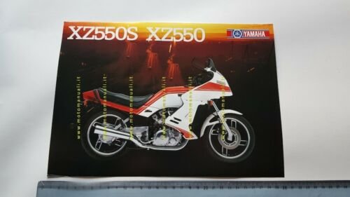 Yamaha XZ 550 - XZ 550 S 1983 depliant moto …