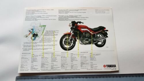 Yamaha XZ 550 - XZ 550 S 1983 depliant moto …