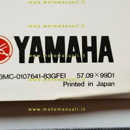 Yamaha XZ 550 - XZ 550 S 1983 depliant moto …