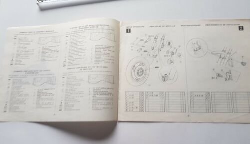 Yamaha XZ 550 1982 manuale assemblaggio officina originale no riparazione