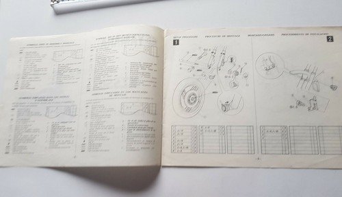 Yamaha XZ 550 1982 manuale assemblaggio officina originale no riparazione