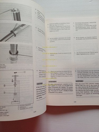 Yamaha YZ 125 55Y 1985 manuale uso - officina riparazione …