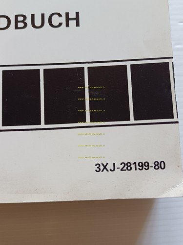 Yamaha YZ 125 (B) LC 3XJ 1990-91 manuale uso - …