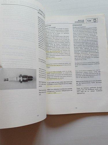 Yamaha YZ 125 (B) LC 3XJ 1990-91 manuale uso - …