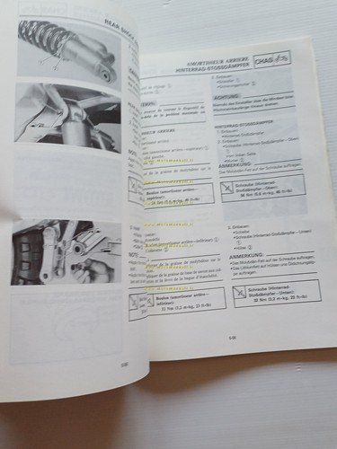 Yamaha YZ 125 (B) LC 3XJ 1990-91 manuale uso - …