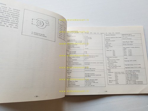 Yamaha YZ 125 B LC 3XJ 1990 manuale uso - …