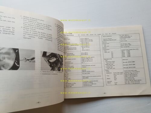 Yamaha YZ 125 B LC 3XJ 1990 manuale uso - …