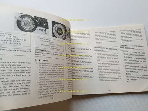 Yamaha YZ 125 B LC 3XJ 1990 manuale uso - …