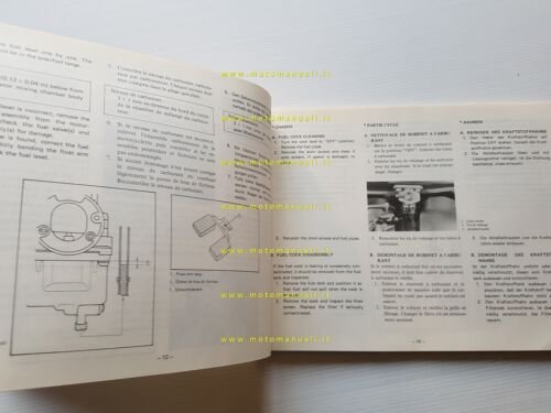 Yamaha YZ 125 B LC 3XJ 1990 manuale uso - …