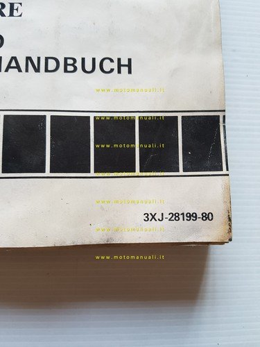 Yamaha YZ 125 B LC 3XJ 1990 manuale uso - …