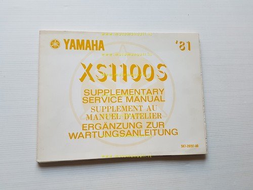 Yamaha YZ 125 B LC 3XJ 1990 manuale uso - …