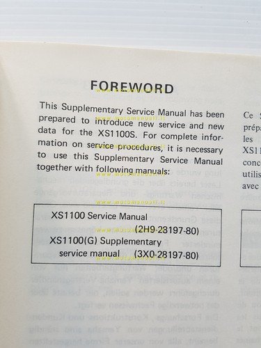 Yamaha YZ 125 B LC 3XJ 1990 manuale uso - …