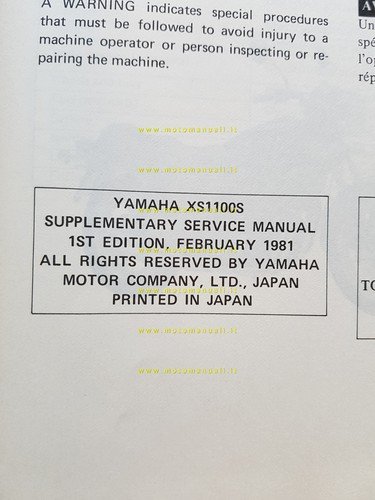 Yamaha YZ 125 B LC 3XJ 1990 manuale uso - …