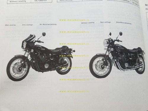 Yamaha YZ 125 B LC 3XJ 1990 manuale uso - …