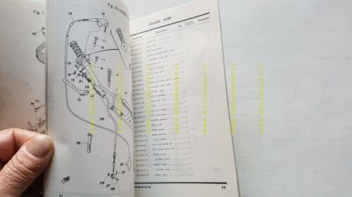 Yamaha YZ 125 C 1974-75 catalogo ricambi originale spare parts …