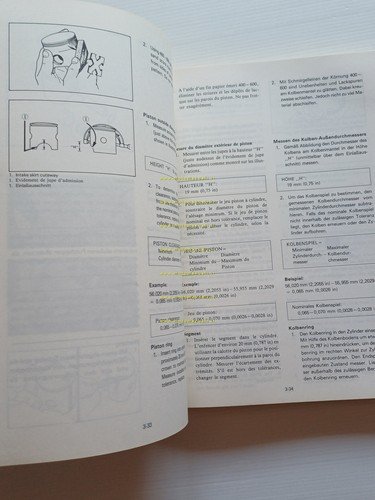 Yamaha YZ 125 (N) 55Y 1984-85 manuale uso - officina …