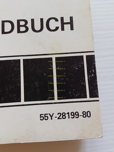 Yamaha YZ 125 (N) 55Y 1984-85 manuale uso - officina …