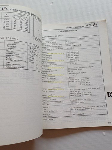 Yamaha YZ 125 (S) 1LX 1985-86 manuale uso - officina …