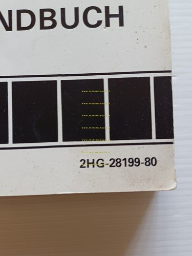 Yamaha YZ 125 (T) 2HG 1986-87 manuale uso - officina …