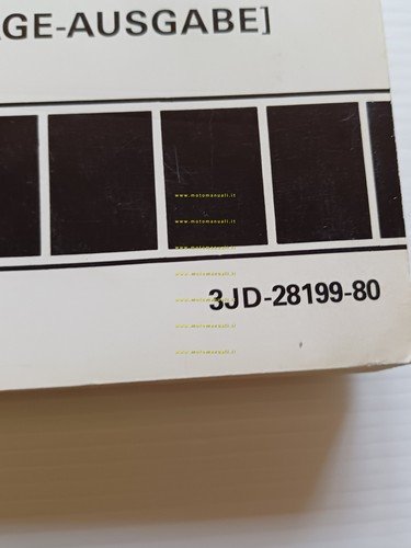 Yamaha YZ 125 (W) 3JD 1988-89 manuale uso - officina …