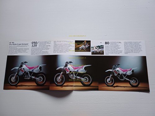Yamaha YZ 250 - YZ 125 - YZ 80 CROSS …