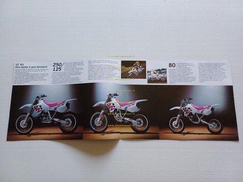 Yamaha YZ 250 - YZ 125 - YZ 80 CROSS …