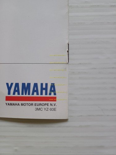 Yamaha YZ 250 - YZ 125 - YZ 80 CROSS …