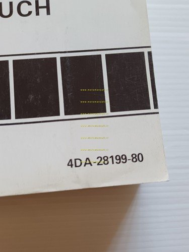 Yamaha YZ 250 (D) LC 4DA 1991-92 manuale uso - …