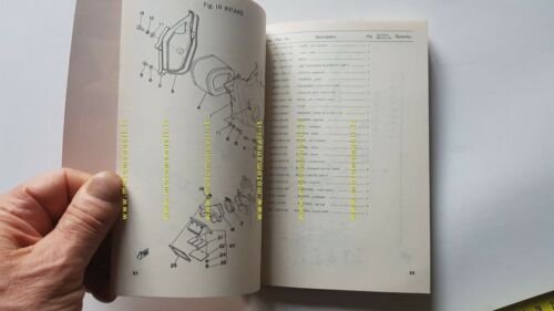 Yamaha YZ 250 E CROSS 1977 catalogo ricambi originale spare …