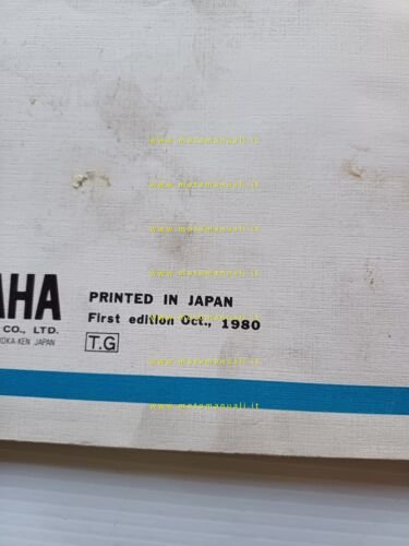 Yamaha YZ 250 H 4V3 1981 catalogo ricambi originale moto …
