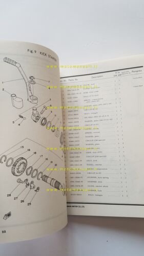 Yamaha YZ 400 D - YZ 250 D 1977 CROSS …