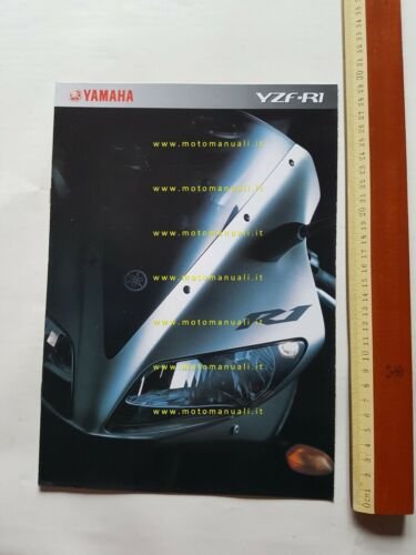 Yamaha YZF 1000 R1 2002 depliant originale ITALIANO