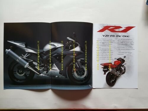Yamaha YZF 1000 R1 2002 depliant originale ITALIANO