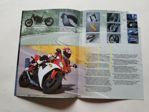 Yamaha YZF 1000 R1 2002 depliant originale ITALIANO