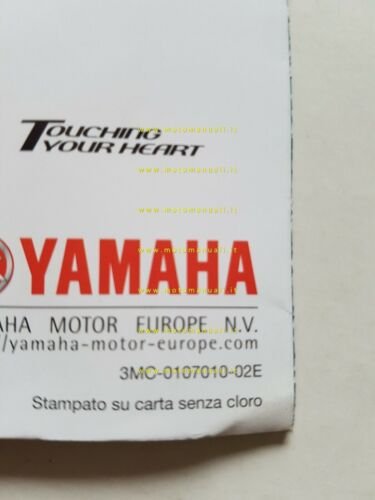 Yamaha YZF 1000 R1 2002 depliant originale ITALIANO