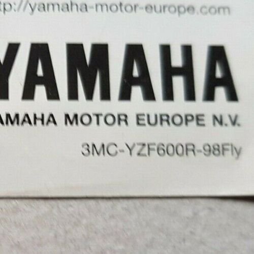 Yamaha YZF 600 R Thundercat 1998 depliant ITALIANO originale moto …