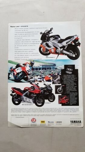 Yamaha YZF 600 R Thundercat 1998 depliant ITALIANO originale moto …