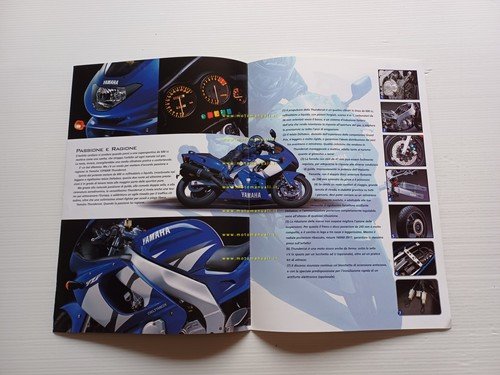Yamaha YZF 600 R Thundercat 2002 depliant italiano originale