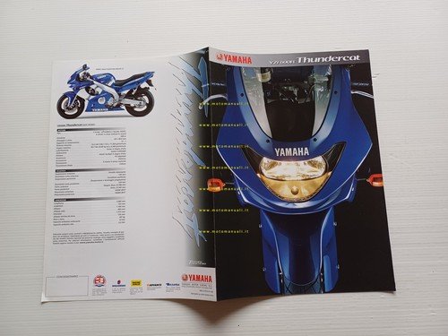 Yamaha YZF 600 R Thundercat 2002 depliant italiano originale