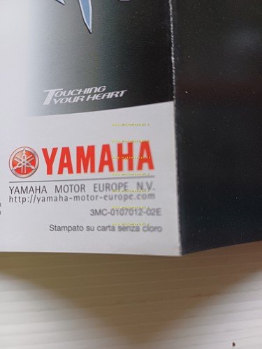 Yamaha YZF 600 R Thundercat 2002 depliant italiano originale