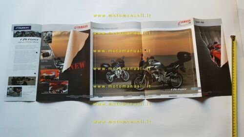 Yamaha YZF R1 - FZ6 Fazer depliant originale moto ITALIANO …