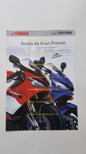 Yamaha YZF R1 1000 - R6 600 2001 depliant italiano …