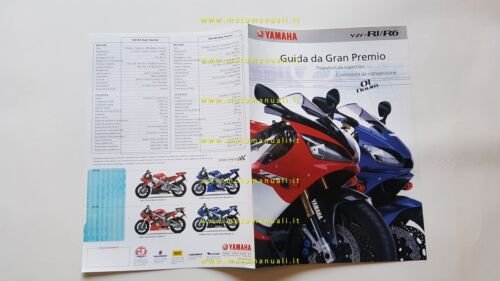 Yamaha YZF R1 1000 - R6 600 2001 depliant italiano …