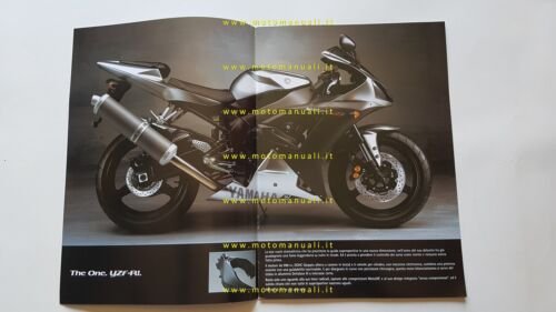 Yamaha YZF R1 1000 2003 depliant poster originale