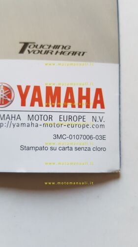 Yamaha YZF R1 1000 2003 depliant poster originale