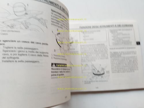 Yamaha YZF R6 1JS 2011 manuale uso manutenzione + trousse …