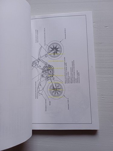 Yamaha YZF-WR 400 1998 manuale per corso assistenza officina italiano …