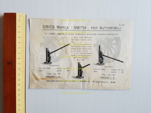 Zenith 8-10 HP Tipo da Corsa 1913 depliant originale