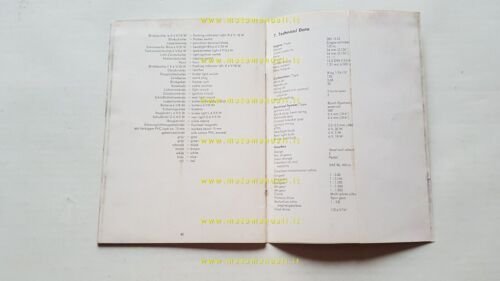 Zundapp 100-125 manuale officina motore INGLESE originale workshop manual